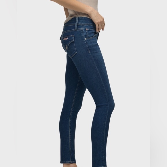 [28Ins29”]HUDSON Women's Collin Mid Rise Skinny Fit Flap Pocket Ankle Jean - Picture 2 of 10